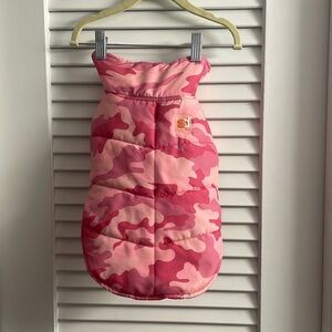 Pink Camouflage Doggie Jacket Size M by Simply Dog Excellent Like New